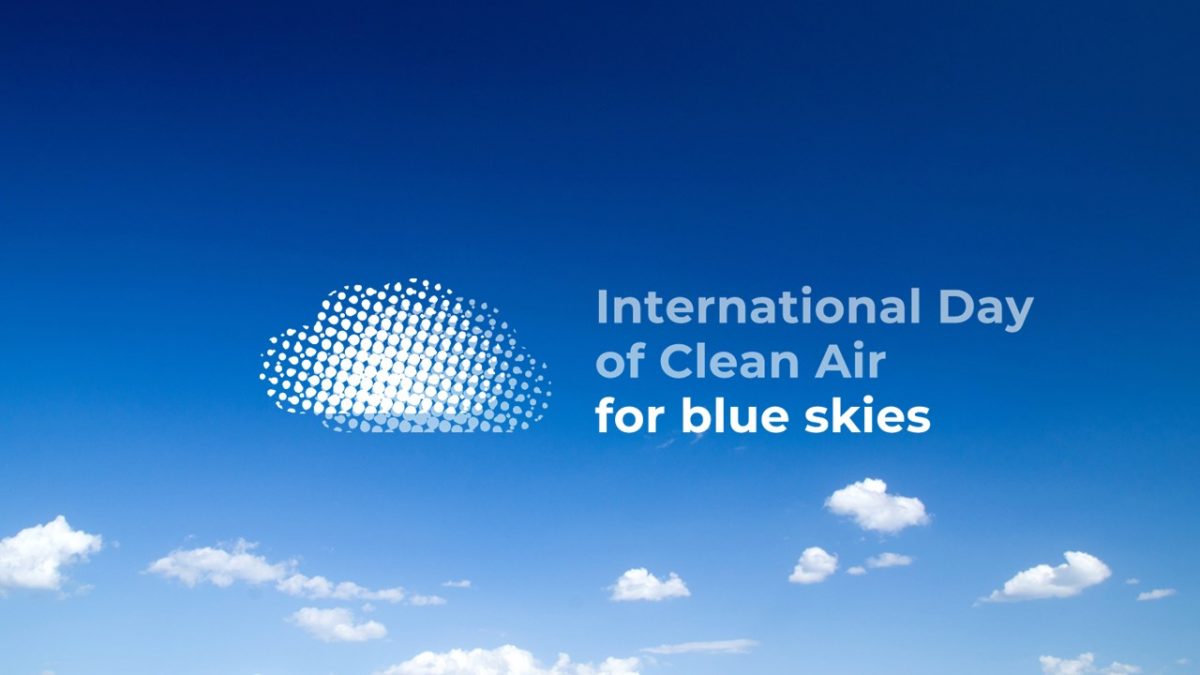 International Day of Clean Air for Blue Skies