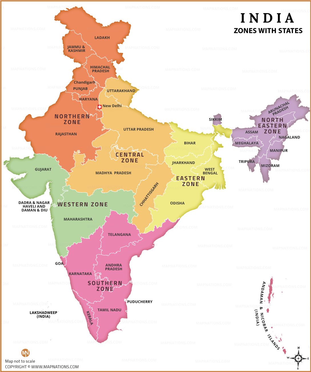 100 GK Questions About Indian States